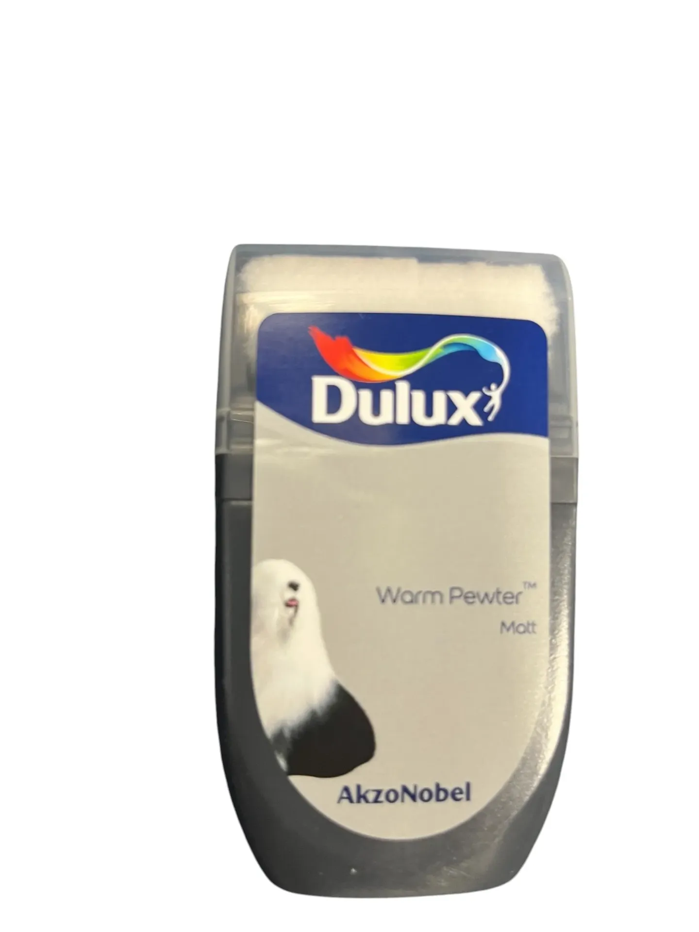 [5267861] Dulux Walls and Ceilings Matt Paint Warm Pewter 30ml Sample
