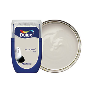 [5267680] Dulux Walls and Ceilings Matt Paint Pebble Shore 30ml Sample