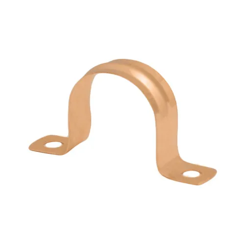 Centurion 15mm Copper Saddle Pipe Clips (5 Pack)