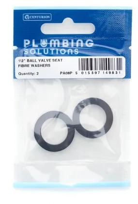 Centurion 1/2" Ball Valve Seat Washer (Pack of 2)