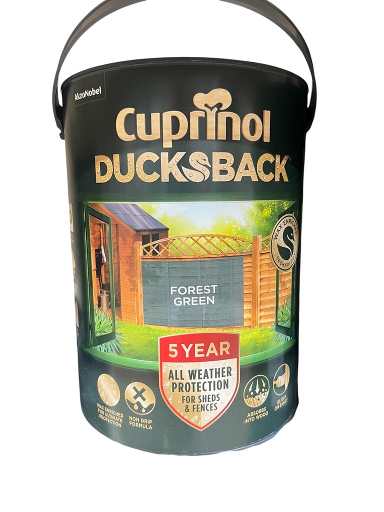 Cuprinol 5 Year DucksBack Forest Green 5L