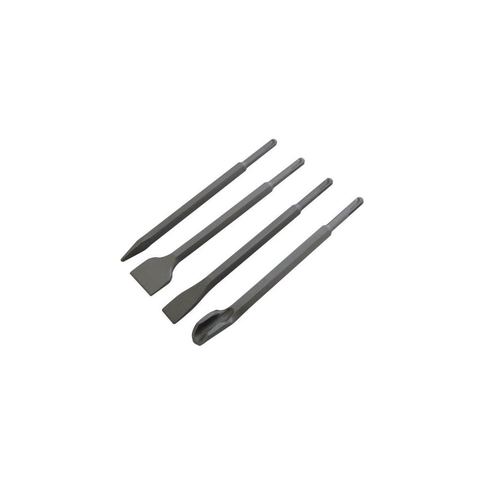 [E0640] Amtech 4 Piece SDS Chisel Set