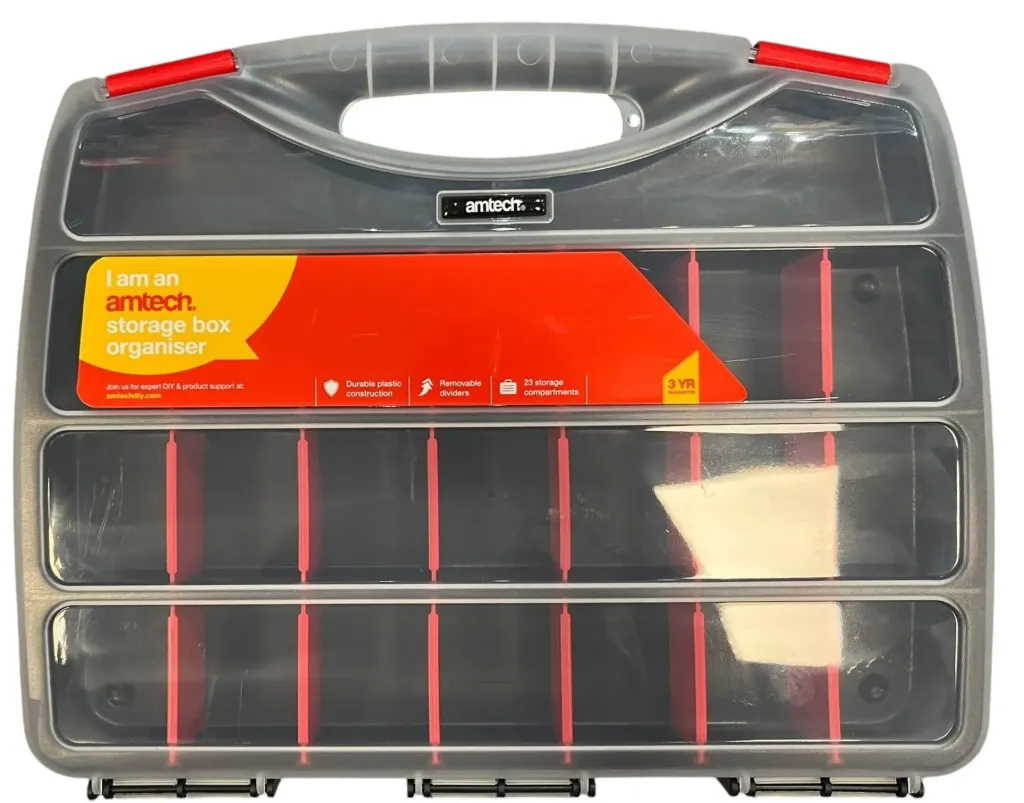 Amtech Storage Box Organiser