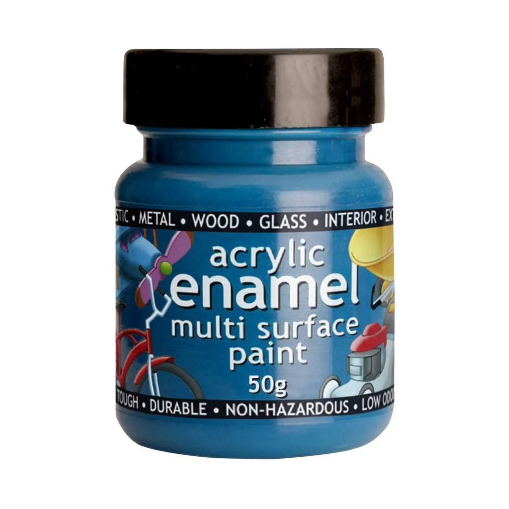 Polyvine Acrylic Enamel Bright Red 20ml