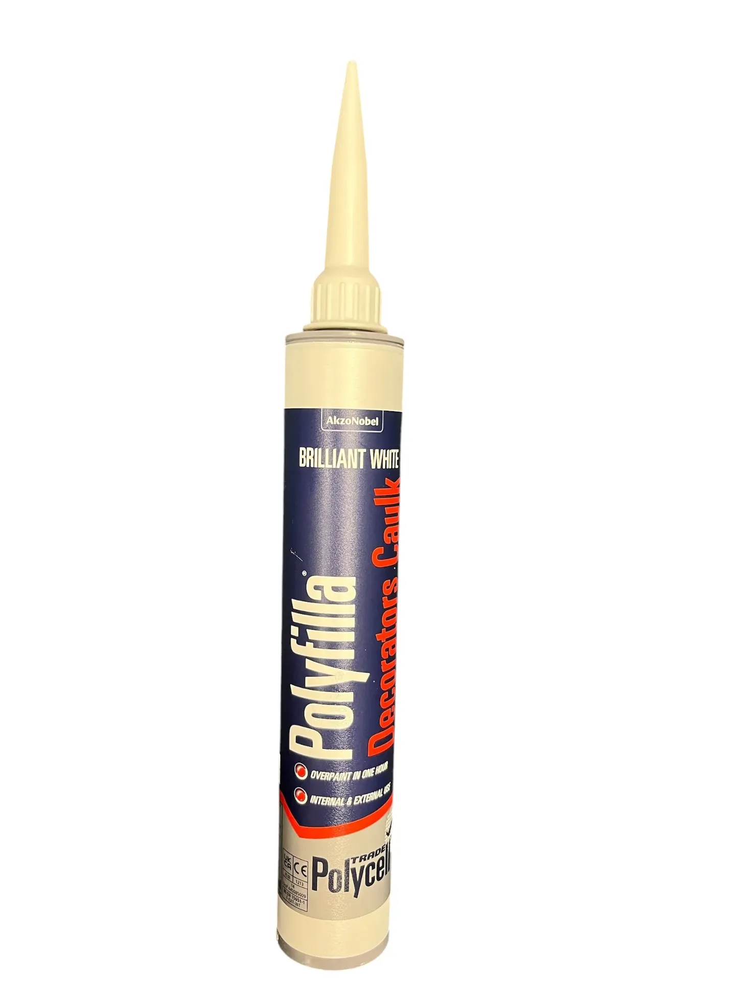 Polycell Trade Polyfilla Decorators Caulk White 290ml