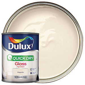 Dulux Retail QD Gloss Magnolia 750ml