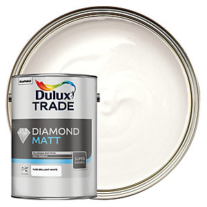 [26179] Dulux Trade Diamond Matt Pure Brilliant White 5L