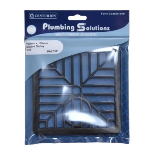 [PA203P] Centurion Gulley Grid Drain Cover - Square - 150mm x 150mm