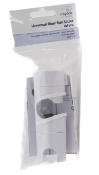 Centurion White Universal Riser Rail Slider 18-25mm