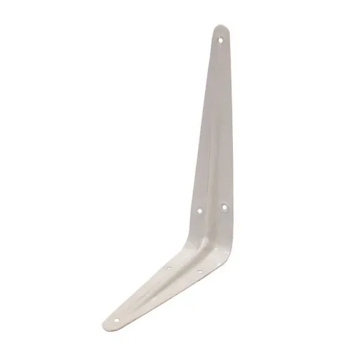 Centurion 200 x 150mm (8"x6") White London Type Shelf Brackets