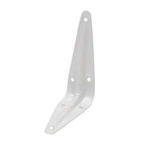 [CJ107L] 240 London Shelf Bracket White 4”x 3”