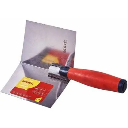 Amtech Corner Trowel with Soft Grip