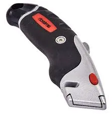 Amtech Retractable Utility Knife with Soft Grip