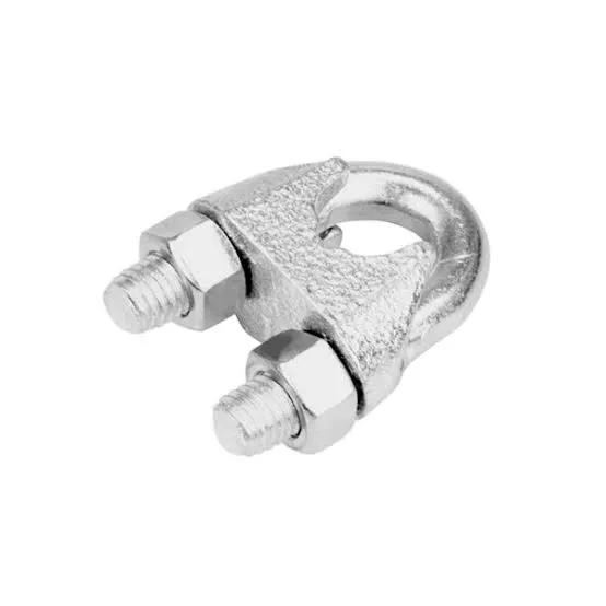 Centurion 5mm Galvanised Wire Rope Grips (Pack of 2)