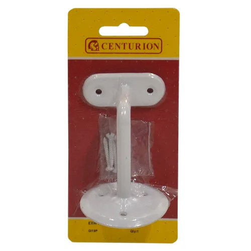 [GI19P] Centurion Steel Handrail Brackets, Epoxy White, 75mm