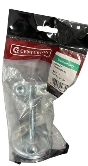 Centurion Steel Handrail Brackets, Zinc Plated, 65mm