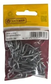 [NL11P] 20mm Galv Staples