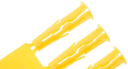 Rawlplug Yellow Uno PLugs 5 x 24mm (Card 96)