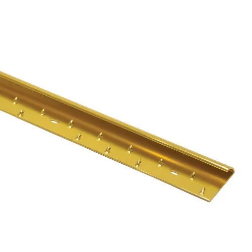 Centurion 35mm Width Gold Carpet Edging