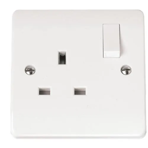 Click CMA035 Socket 1G Switched 12A White