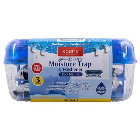 Acana Moisture Trap & Freshener (Cool Marine- 3 pack)