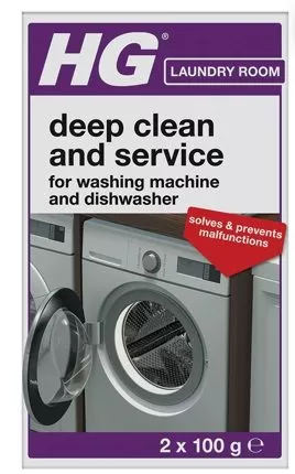 [43363] HG Deep Clean and Service For Washing Machine 2 X 100g
