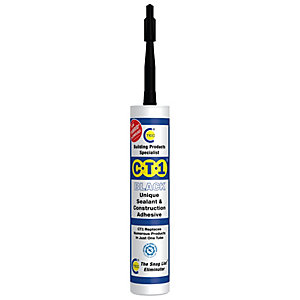 C-TEC CT1 Sealant And Adhesive - Black (290ml)