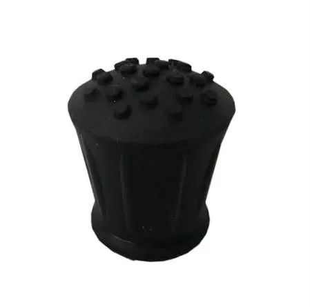 Centurion 25mm Black Rubber Walking Stick Ferrule