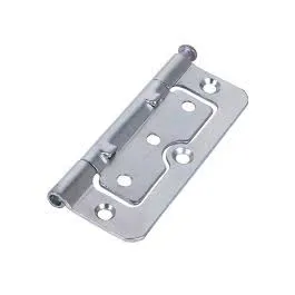 [CH120P] Centurion 75mm BZP Flush Hinges (1 Pair)