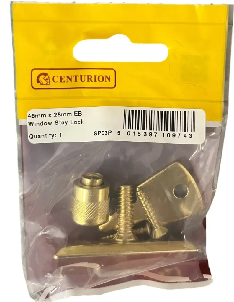 [SP03P] Centurion 48mm x 28mm EB Window Stay Lock