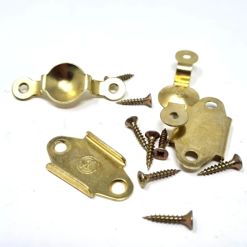 Cen Steel Electro Brass Mirror Movement (pack Of 2)