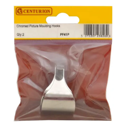 Centurion Cp Picture Moulding Hooks (pack Of 2)