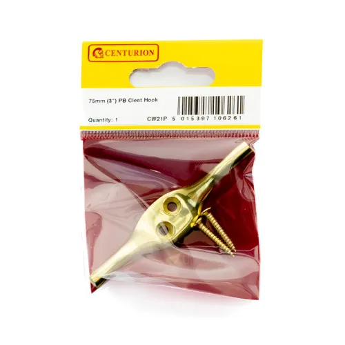 Centurion 75mm (3") PB Cleat Hook