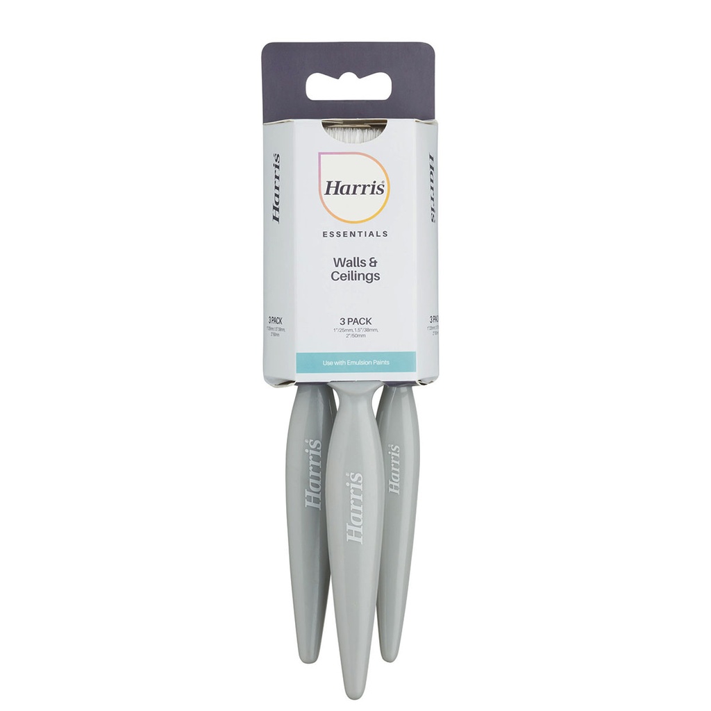 Harris Essentials - 3 Brush Pack