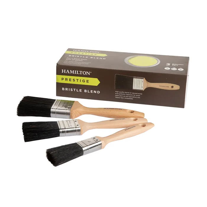 Hamilton Prestige Pure Bristle Brush 3 Box Set 1x1,1.5,2”