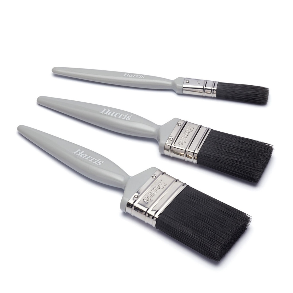 [101021004] Harris Essentials - Gloss Paintbrush 3 Pack