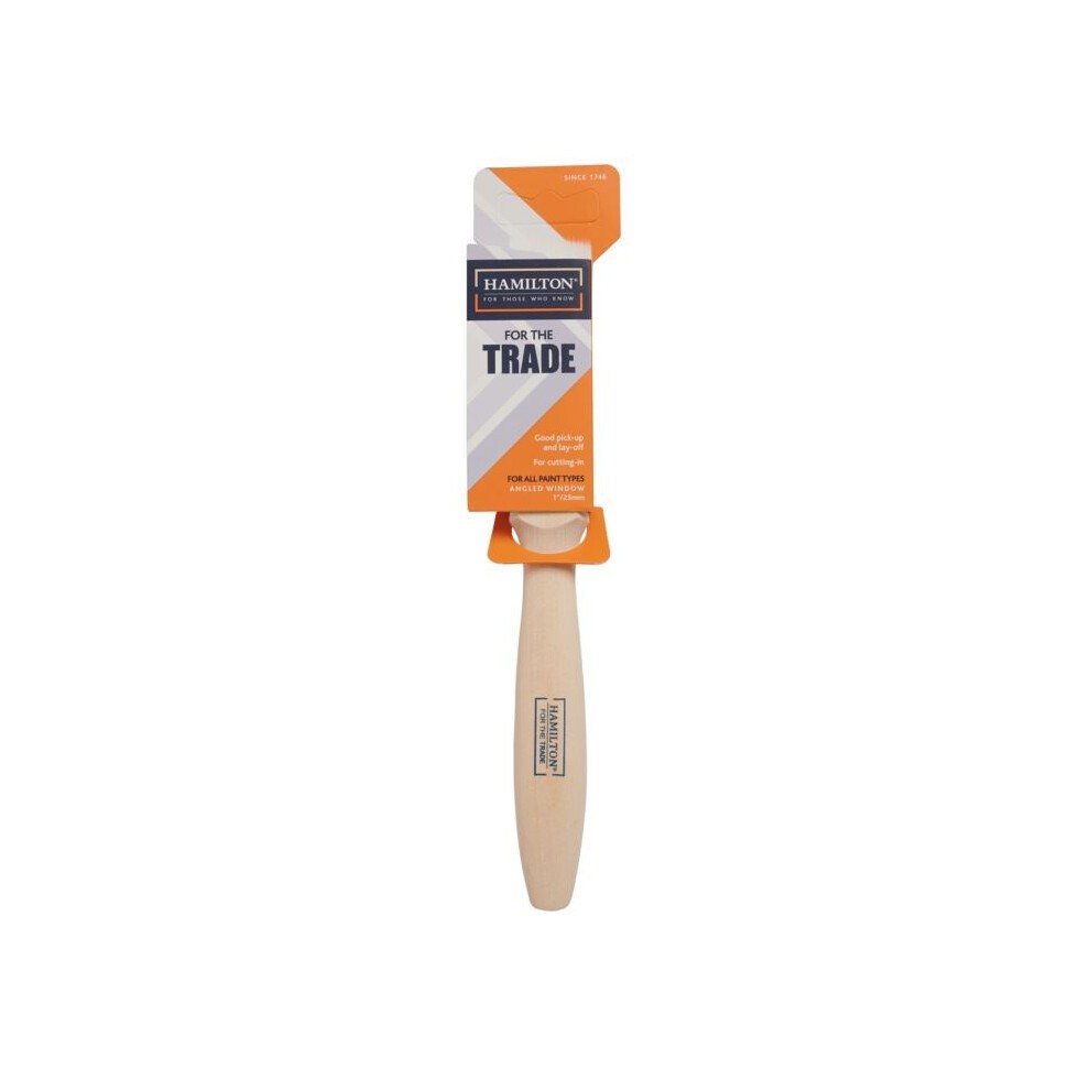 [3180101-10] Hamilton For the Trade - 1" Angled Window Brush