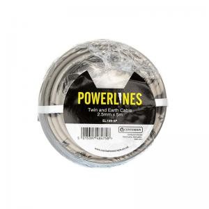 [EL159-5P] Centurion Twin and Earth Cable, 2.5mm x 5m