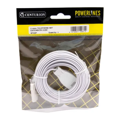 [BT02P] Centurion 5m Telephone Extention Lead