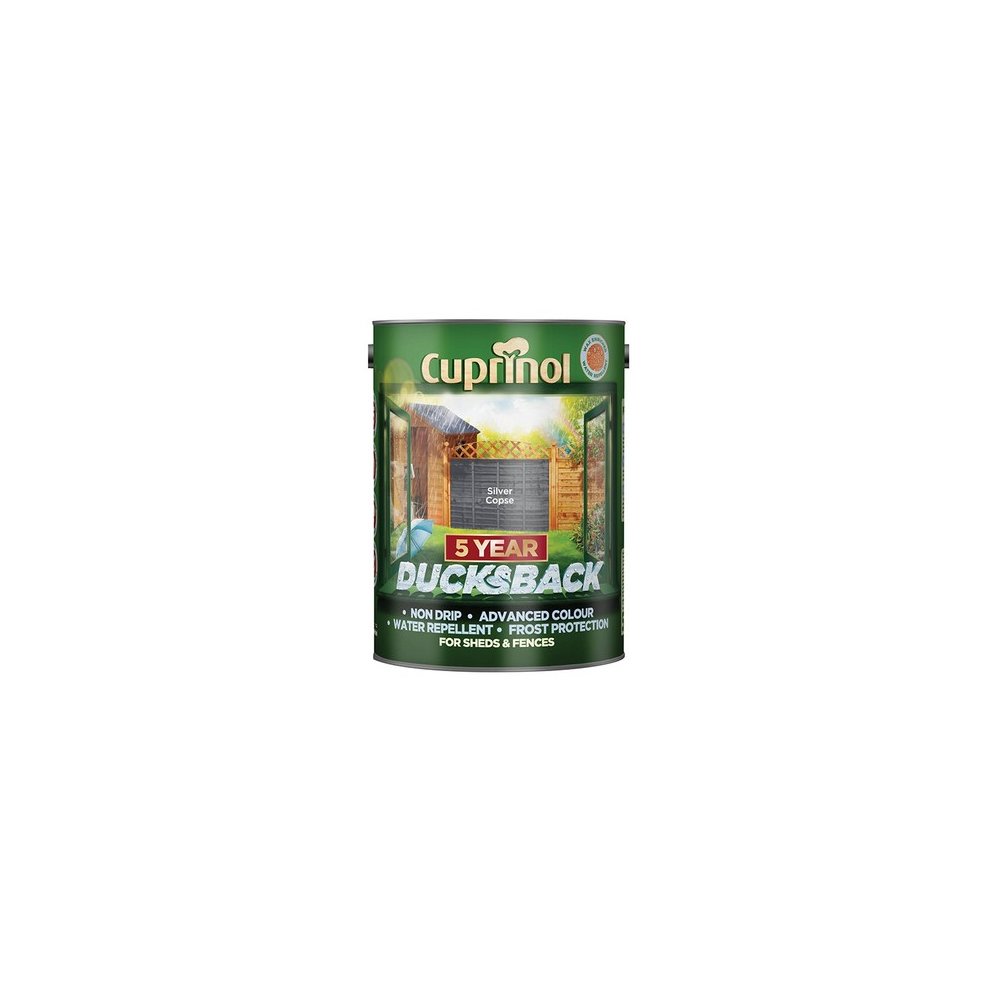 [36022] Cuprinol 5 Year Ducksback Silver Copse 5L