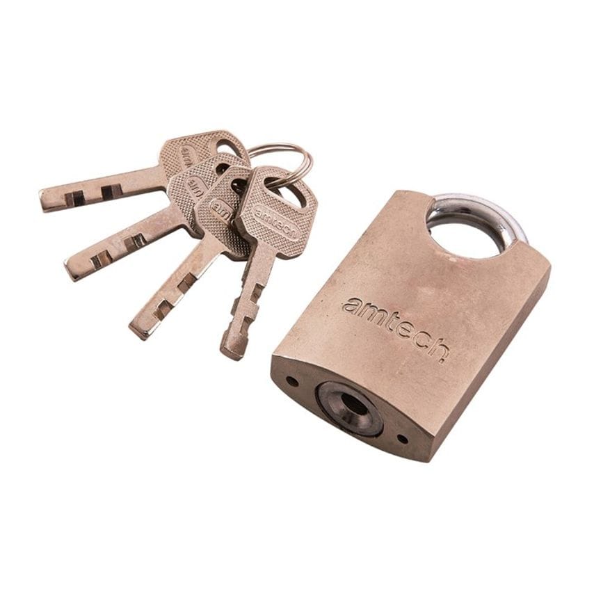 [T1610] Amtech 40mm Steel Padlock