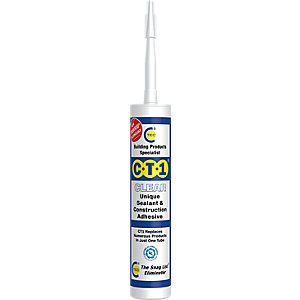 CTEC CT1 Sealant And Adhesive 290ml - Clear (290ml)