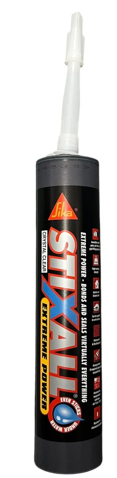 Everbuild Stixall Crystal Clear 290ml Single Unit
