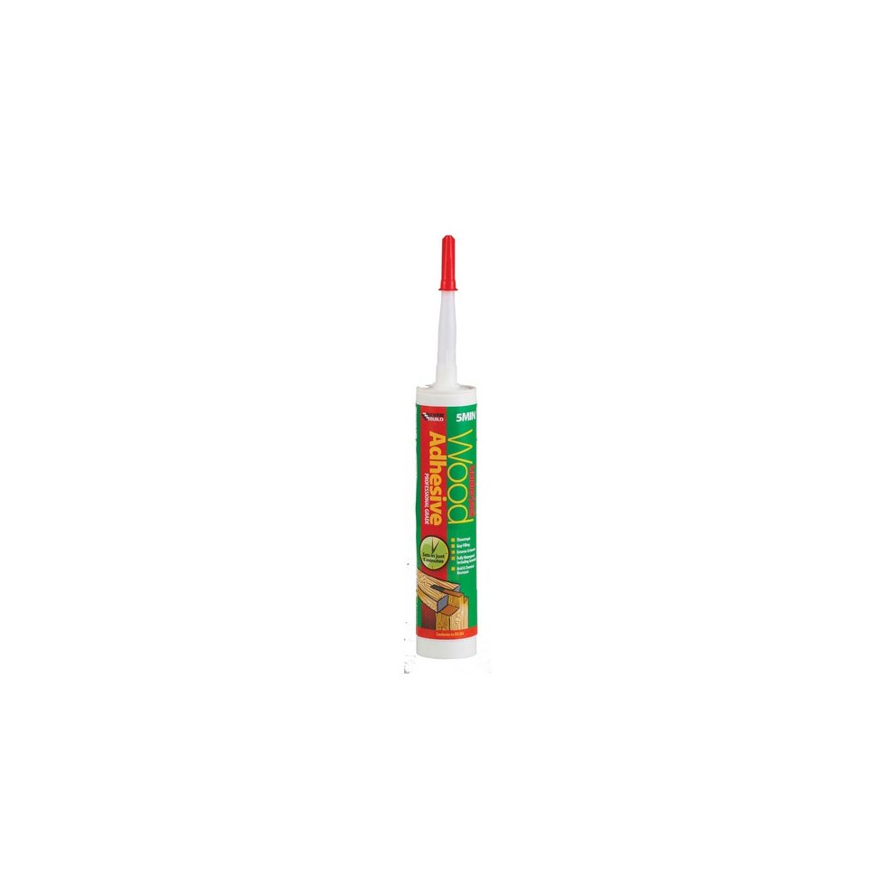 Everbuild 5 Minute Polyurethane Wood Adhesive Gel 310ml