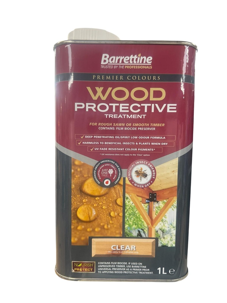 Barrettine Protective Treatment Clear 1L