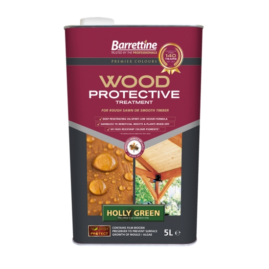 Barrettine Protective Treatment Holly Green 5L
