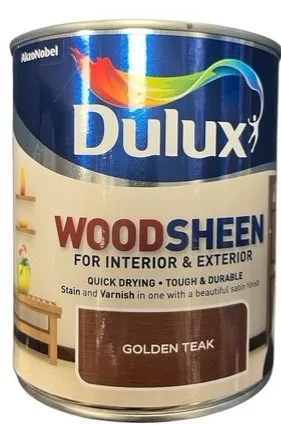 Dulux Waterbased Woodsheen Golden Teak 750ml