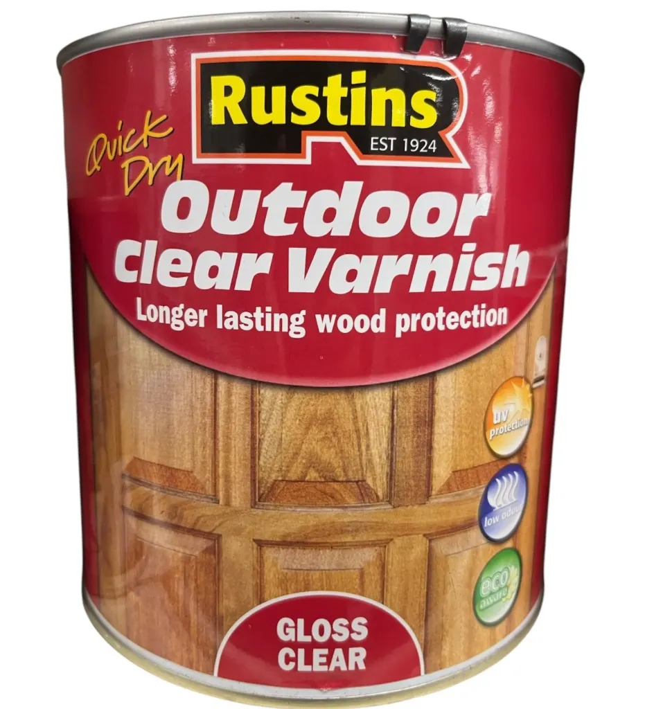 Rustins Exterior Clear Varnish Gloss 2.5L
