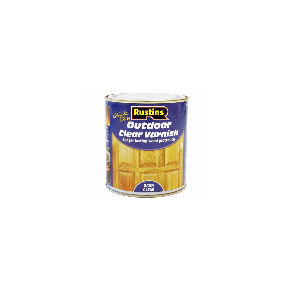 [4696] Rustins Outdoor Clear Varnish Satin 2.5L