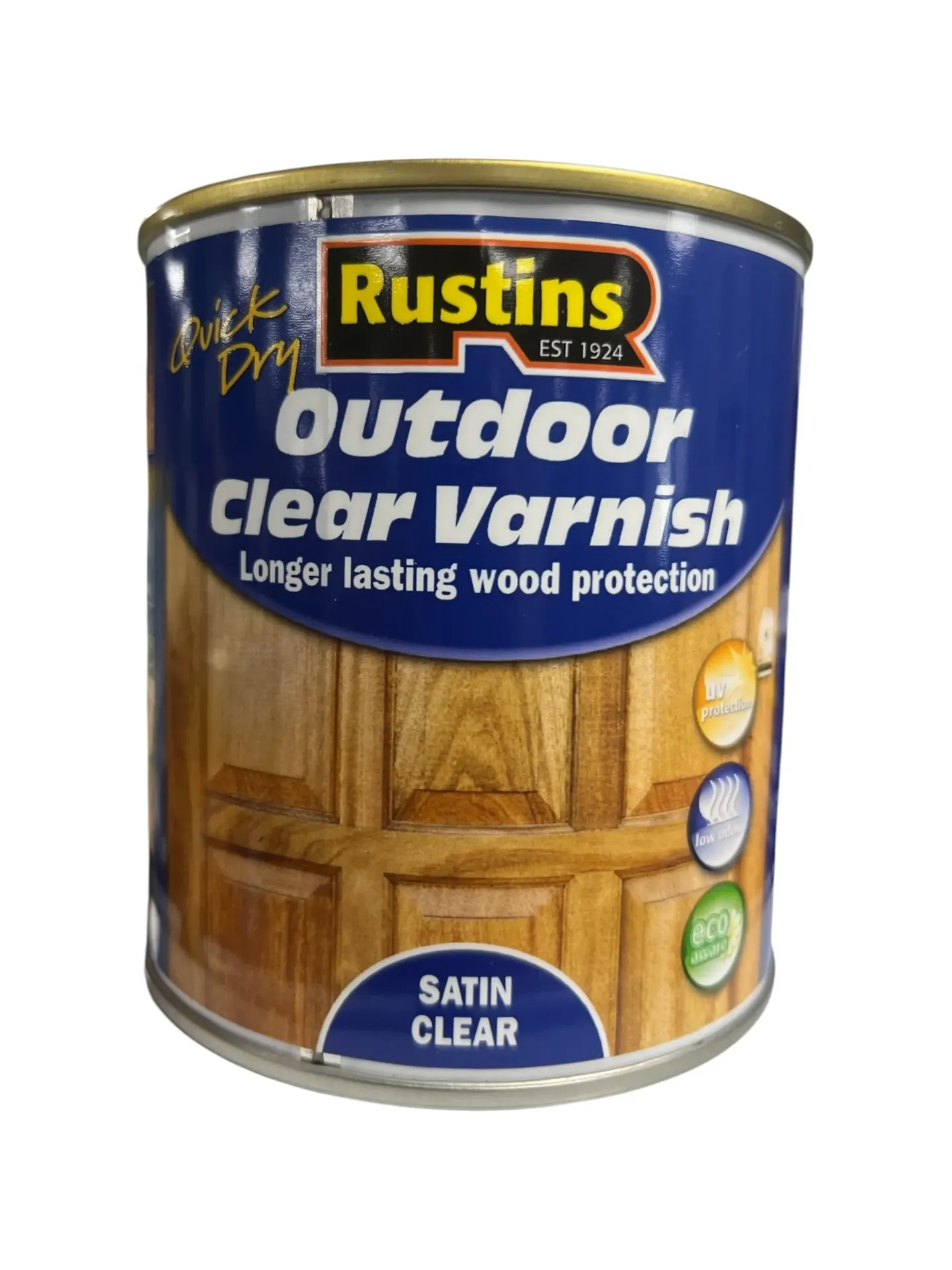 Rustins Outdoor Clear Varnish Satin 2.5L